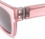 Mykita x Maison Margiela zonnebril met vierkant montuur Roze - Thumbnail 3