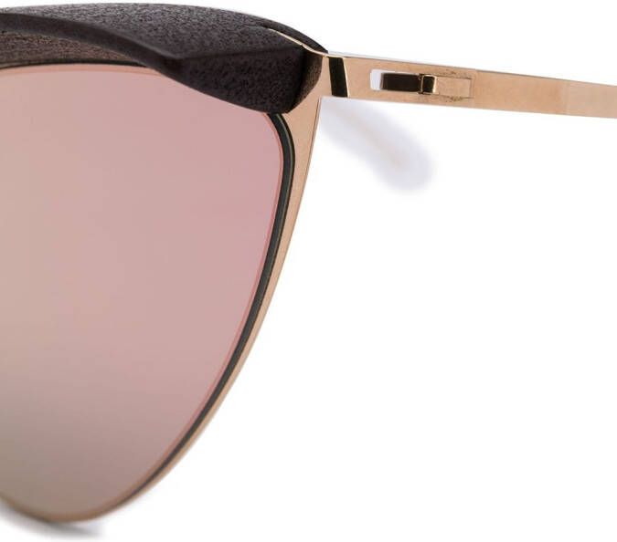 Mykita x Maison Margiela zonnebril Zwart