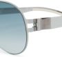 Mykita Zonnebril met oversized montuur Wit - Thumbnail 3