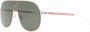 Mykita Zonnebril met piloten montuur Roze - Thumbnail 2