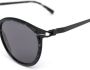 Mykita Zonnebril met rond montuur Zwart - Thumbnail 3
