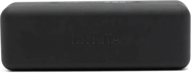 Mykita Zonnebril met rond montuur Zwart