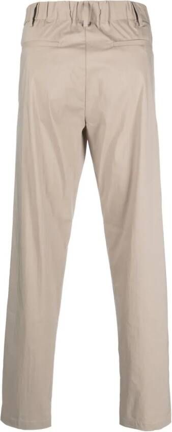 Myths Broek met trekkoordtaille Beige