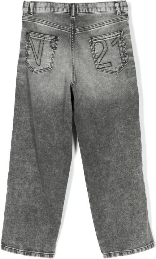 Nº21 Kids Straight jeans Grijs