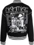 Nahmias Bomberjack met grafische print Zwart - Thumbnail 2