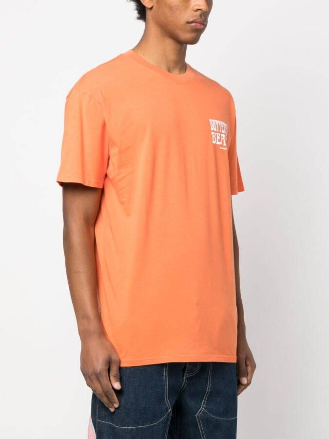 Nahmias T-shirt met print Oranje