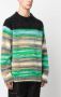 Nahmias Intarsia sweater Zwart - Thumbnail 3