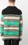 Nahmias Intarsia sweater Zwart - Thumbnail 4