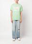 Nahmias T-shirt met logoprint Groen - Thumbnail 2
