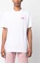 Nahmias T-shirt met logoprint Wit - Thumbnail 3