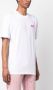 Nahmias T-shirt met logoprint Wit - Thumbnail 4