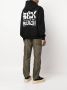 Nahmias Hoodie met print Zwart - Thumbnail 2