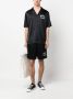 Nahmias Shorts met print Zwart - Thumbnail 2