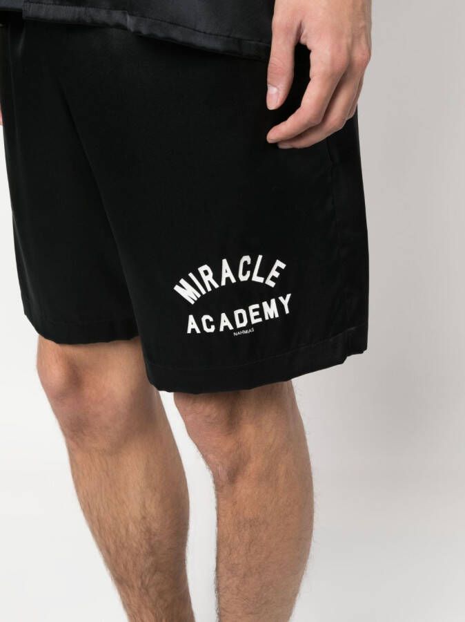 Nahmias Shorts met print Zwart