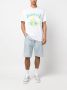 Nahmias T-shirt met logoprint Wit - Thumbnail 2