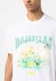 Nahmias T-shirt met logoprint Wit - Thumbnail 5
