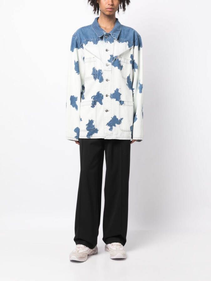 Namacheko Denim jack Blauw