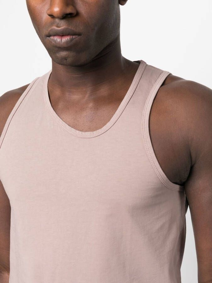Nanushka Asymmetrische tanktop Beige