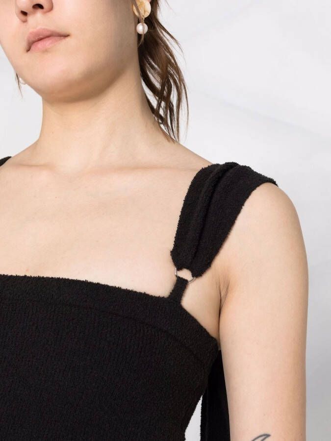 Nanushka Bandeau top Zwart