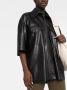 Nanushka Blouse met korte mouwen Zwart - Thumbnail 3