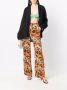 Nanushka Broek met bloemenprint Oranje - Thumbnail 2