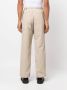 Nanushka Broek met elastische taille Beige - Thumbnail 4