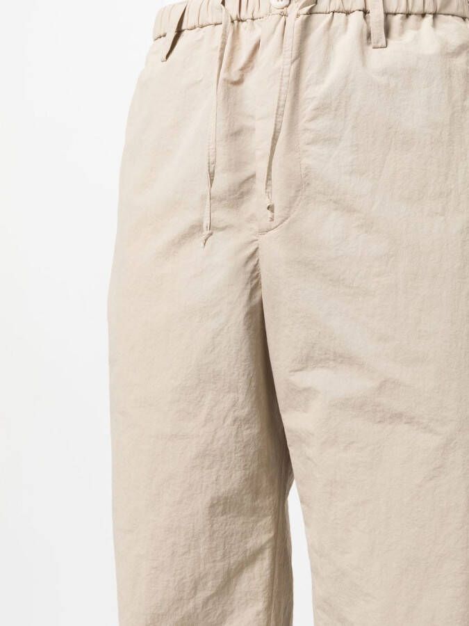 Nanushka Broek met elastische taille Beige