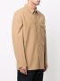 Nanushka Button-up shirtjack Beige - Thumbnail 3