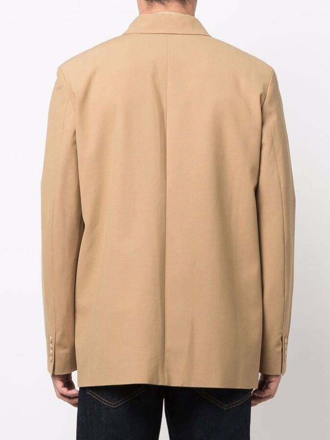 Nanushka Button-up shirtjack Beige