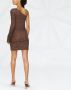 Nanushka Getailleerde mini-jurk Bruin - Thumbnail 3