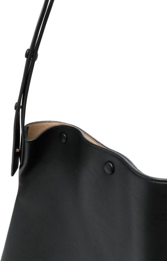 Nanushka Grote crossbodytas Zwart