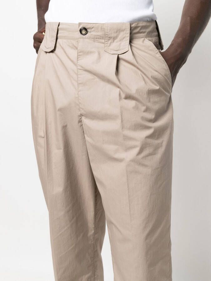 Nanushka High waist broek Beige