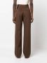 Nanushka Bya high waist straight broek Bruin - Thumbnail 4