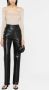 Nanushka High waist broek Zwart - Thumbnail 2