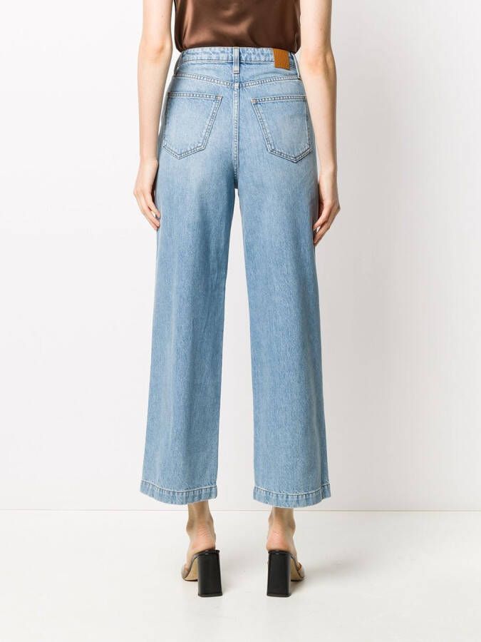 Nanushka High waist jeans Blauw