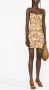 Nanushka Adie mini-jurk met ruches Geel - Thumbnail 3