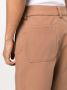 Nanushka Low waist broek Bruin - Thumbnail 5