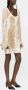 Nanushka Mini-jurk met zakdoek manchetten Beige - Thumbnail 3