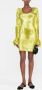 Nanushka Mini-jurk met zakdoek manchetten Groen - Thumbnail 2