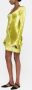 Nanushka Mini-jurk met zakdoek manchetten Groen - Thumbnail 4