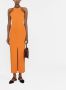 Nanushka Mouwloze midi-jurk Oranje - Thumbnail 2