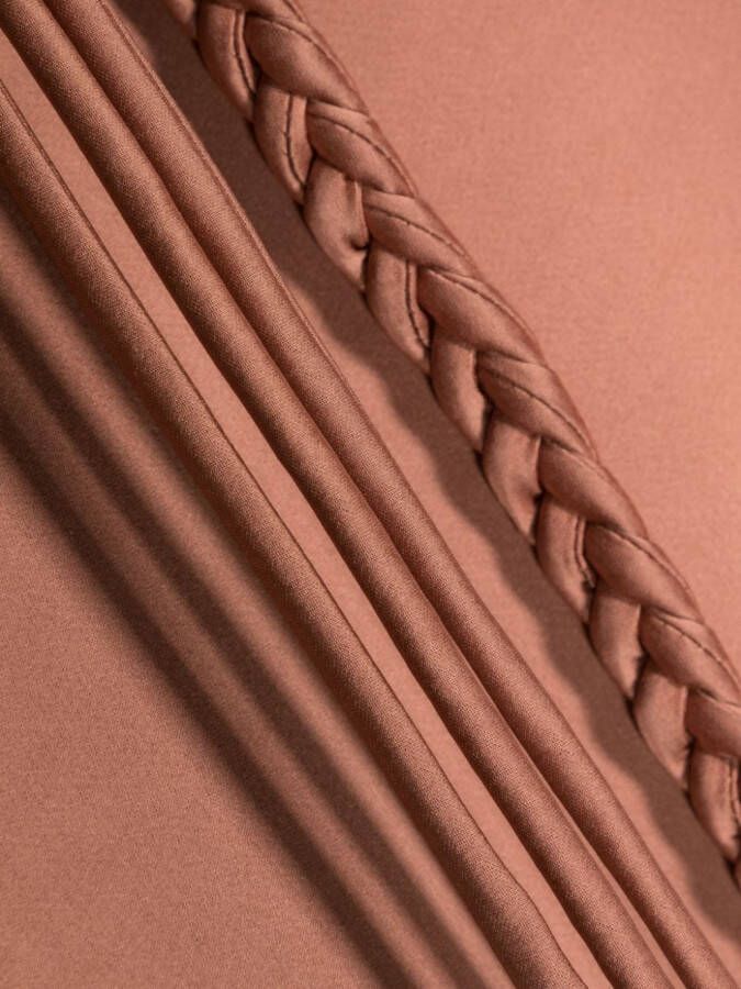 Nanushka Sjaal met geometrisch detail Bruin