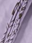 Nanushka Sjaal met geometrisch detail Paars - Thumbnail 2