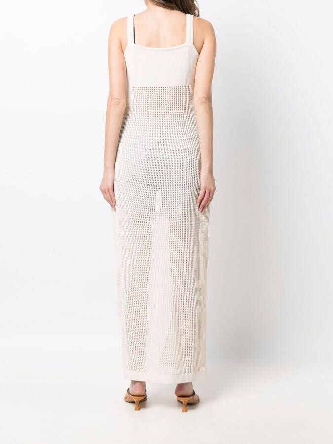 Nanushka Spencer met capuchon Beige