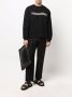Nanushka Sweater met geborduurd logo Zwart - Thumbnail 2