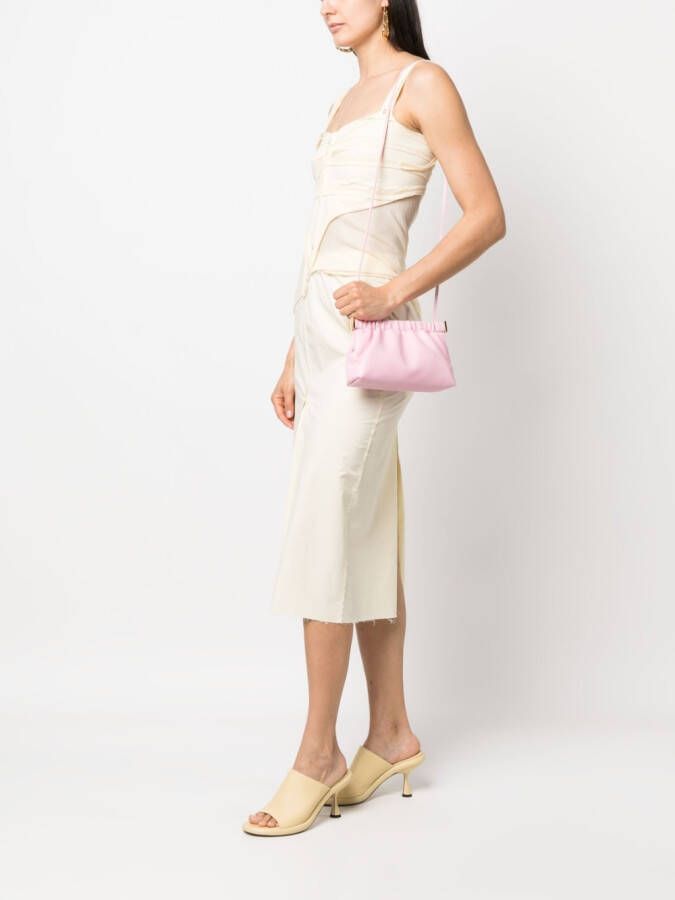 Nanushka The Bar clutch Roze
