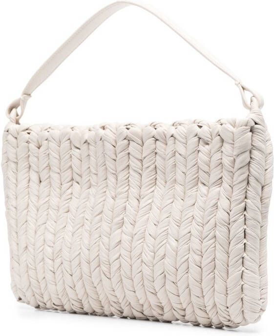 Nanushka The Square schoudertas Beige