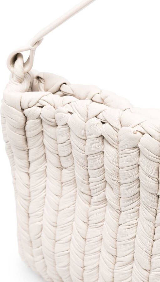 Nanushka The Square schoudertas Beige
