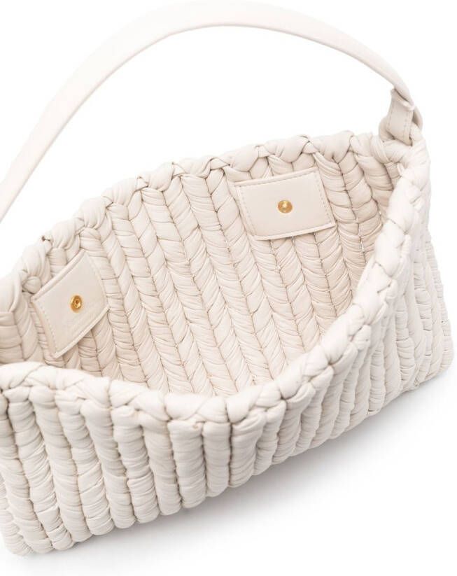 Nanushka The Square schoudertas Beige