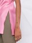 Nanushka Top met laag uitgesneden rug Roze - Thumbnail 5